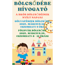 BÖLCSŐDÉBE HÍVOGATÓ 2025.
